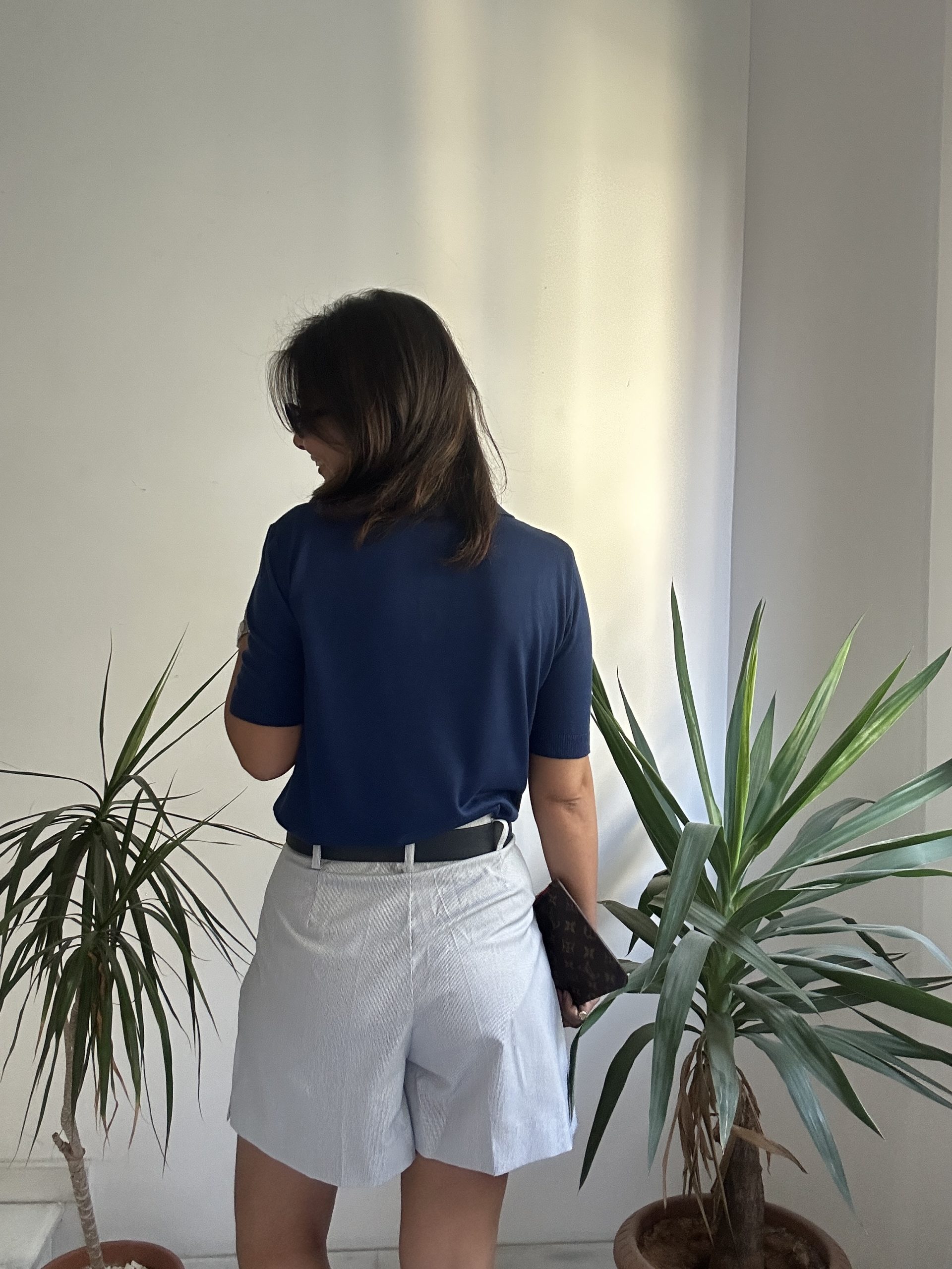 Saks Polo Yaka Tişört - Görsel 2